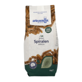 Dinkel Vollkorn Spiralen, vegan, 500 gr Packung, Spielberger