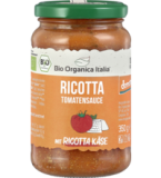 Tomatensauce Ricotta, 350 gr Glas, Bio Organica Italia
