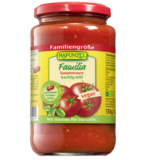 Tomatensauce Familia, vegan, 525 ml Glas, Rapunzel