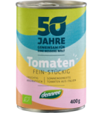 Tomaten fein-stückig, vegan, 400 gr Dose, dennree