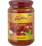 Tomatensauce Classico, vegan, 350 gr Glas, Gustoni