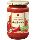 Tomatensauce Arrabbiata, 340 ml Glas, Zwergenwiese