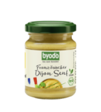 Französischer Dijon Senf, vegan, 125 ml Glas, byodo
