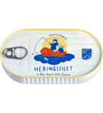 Heringsfilets in Bio Senf-Dill-Sauce, 200 gr Dose, Hein & Graetje