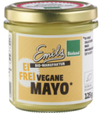 Vegane Mayo, 125 gr Glas, Emils