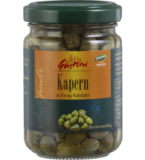 Kapern, in Essig-Salzlake, vegan, 140 gr Glas (Abtropfgewicht 90 gr), Gustoni