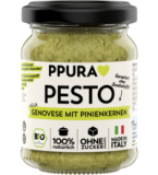 Pesto Genovese mit Pinienkernen, 120 gr Glas, PPURA
