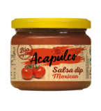Mexican Salsa Dip, vegan, 260 gr Glas, Acapulco