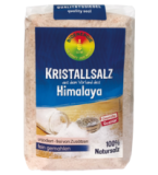 Himalaya Kristallsalz, fein gemahlen, unjodiert, vegan, 1 kg Packung, BIOENERGIE