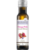 Omega-Pink Leinöl Mixtur, vegan, 100 ml Flasche, BIO PLANÈTE