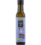 Leinöl, vegan, 250 ml Flasche, dennree