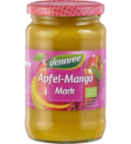 Apfel-Mangomark, vegan, 360 gr Glas, dennree