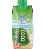Kokoswasser aus Konzentrat, vegan, 0,33 ltr Tetra Pack, aqua verde