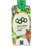Kokoswasser Pur, vegan, 0,33 ltr Tetra Pack, Dr. Antonio Martins