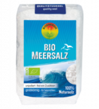 Meersalz, grob, unjodiert, vegan, 1 kg Packung, BIOENERGIE