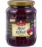 Apfel-Rotkohl, vegan, 680 gr Glas, Schweizer