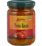 Pesto Rosso, vegan, 140 gr Glas, Gustoni