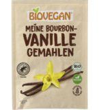 Bourbon-Vanille, gemahlen, vegan, 5 gr Beutel, Biovegan