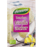 Bourbon-Vanillezucker, vegan, 4x8 gr Packung, dennree
