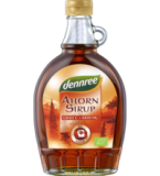 Ahornsirup Grad C, kräftig, vegan, 375 ml Flasche, dennree