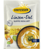 Linsen-Dal Suppe India Art, 65 gr Beutel, Erntesegen