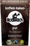 Koffeinhaltige Trinkschokolade Pur, vegan, 100 gr Packung, Koawach