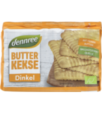 Dinkel-Butterkekse, 200 gr Packung, dennree