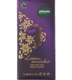 Edelbitter Schokolade mit 100% Kakao, vegan, 80 gr Tafel, Naturata