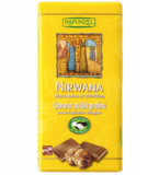 Nirwana Milchschokolade mit Praliné-Füllung, 100 gr Tafel, Rapunzel