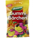 Gummi-Bärchen, mit Gelatine, 100 gr Packung, dennree