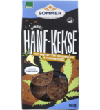 Hanf-Schoko Dinkelkekse, vegan, 150 gr Packung, Sommer