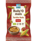 Rolls'O maïs Tomate (Tortilla Rolls), vegan, 125 gr Beutel, Pural