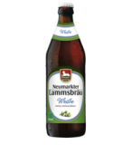 Weiße - Helles Bio-Hefeweißbier, vegan, 1 Kiste (10x0,5 ltr Flasche), Neumarkter Lammsbräu