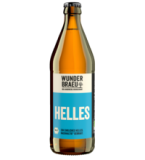 Helles Bier, vegan, 0,5 ltr Flasche, Wunderbräu