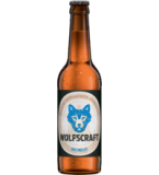 Bier „Das Helle!”, vegan, 0,33 ltr Flasche, Wolfscraft