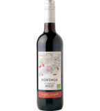 Wein Montmija Merlot Pay d'Oc IGP, rot, vegan, 0,75 ltr Flasche