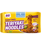 Sweet + Tasty Teriyaki Noodles, vegan, 161 gr Packung, followfood