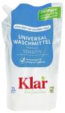 Universal Waschmittel, vegan, 1,5 ltr Beutel, Klar