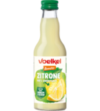 Zitronensaft, vegan, 0,2 ltr Flasche, Voelkel