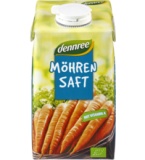 Möhrensaft, vegan, 0,5 ltr Tetra Pack, dennree