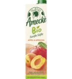 Sanfte Säfte Apfel & Aprikose, vegan, 1 ltr Tetra Pack, Amecke