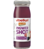 Shot Ingwer & Beeren, vegan, 95 ml Flasche, Voelkel