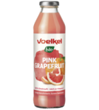 Pink Grapefruitsaft, vegan, 0,5 ltr Flasche, Voelkel