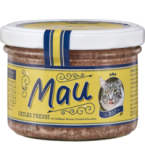 Katzenfutter „Mau” Geiles Fressi, 200 gr Glas, Wuff & Mau Heimtiernahrung
