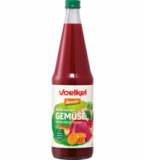 Feldfrischer Gemüsesaft, vegan, 0,7 ltr Flasche, Voelkel