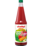 Gemüse Komposition Saft, vegan, 0,7 ltr Flasche, Voelkel