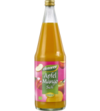 Apfel-Mangosaft, vegan, 1 ltr Flasche, dennree