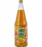 Multifruchtsaft, vegan, 1 ltr Flasche, dennree