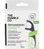 Zahnseidesticks, vegan, 40 Stück Packung, The Humble Co.