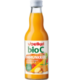 Mehrfrucht-Saft „BioC” Immunkraft, vegan, 0,2 ltr Flasche, Voelkel